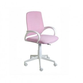 Кресло Ирис White сетка/ткань розовая в Сысерти - sysert.mebel-74.com | фото