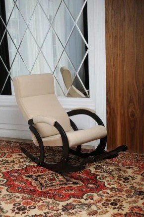 Кресло-качалка МАРСЕЛЬ 33-Т-AB (бежевый) в Сысерти - sysert.mebel-74.com | фото