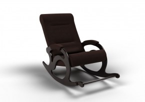 Кресло-качалка Тироль 12-Т-ГР (ткань/венге) ГРАФИТ в Сысерти - sysert.mebel-74.com | фото