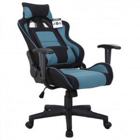 Кресло компьютерное BRABIX "GT Racer GM-100" (черное/голубое) 531818 в Сысерти - sysert.mebel-74.com | фото