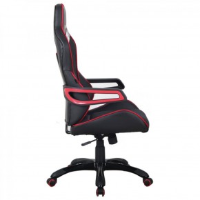 Кресло компьютерное BRABIX Nitro GM-001 (ткань/экокожа) черное, вставки красные (531816) в Сысерти - sysert.mebel-74.com | фото