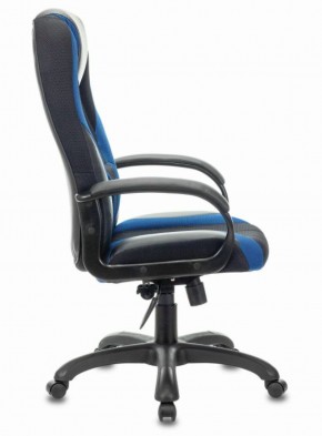 Кресло компьютерное BRABIX PREMIUM "Rapid GM-102" (экокожа/ткань, черное/синее) 532106 в Сысерти - sysert.mebel-74.com | фото