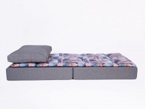 Кресло-кровать бескаркасное Харви (коричневый-квадро беж) в Сысерти - sysert.mebel-74.com | фото
