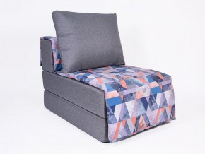 Кресло-кровать бескаркасное Харви (серый-сноу деним) в Сысерти - sysert.mebel-74.com | фото