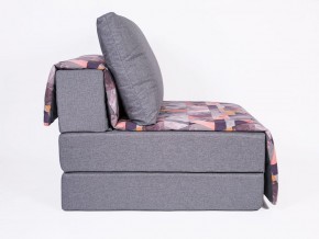 Кресло-кровать бескаркасное Харви (серый-сноу манго) в Сысерти - sysert.mebel-74.com | фото