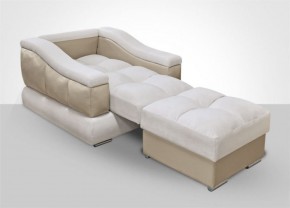 Кресло-кровать + Пуф Голливуд (ткань до 300) НПБ в Сысерти - sysert.mebel-74.com | фото