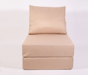 Кресло-кровать-пуф бескаркасное Прайм (Бежевый песочный) в Сысерти - sysert.mebel-74.com | фото