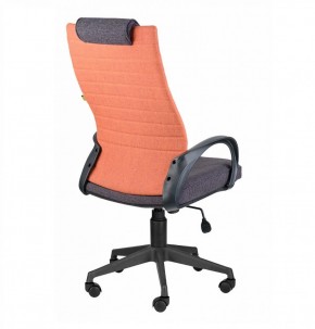 Кресло Квест HOME (Ткань КФ-28/КФ-13) оранжевый-сливовый в Сысерти - sysert.mebel-74.com | фото