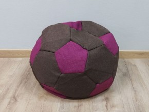 Кресло-мешок Мяч S (Savana Chocolate-Savana Berry) в Сысерти - sysert.mebel-74.com | фото