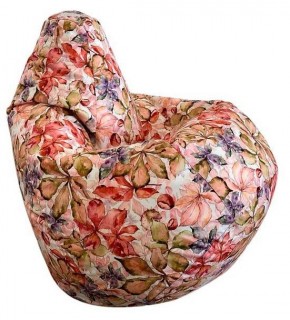 Кресло-мешок Цветы XL в Сысерти - sysert.mebel-74.com | фото