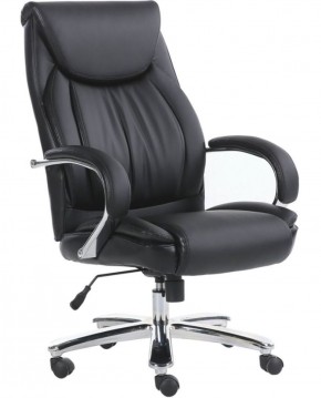 Кресло офисное BRABIX PREMIUM "Advance EX-575" (хром, экокожа, черное) 531825 в Сысерти - sysert.mebel-74.com | фото