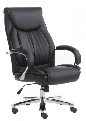 Кресло офисное BRABIX "Advance EX-575" (хром/экокожа/черное) 531825 в Сысерти - sysert.mebel-74.com | фото