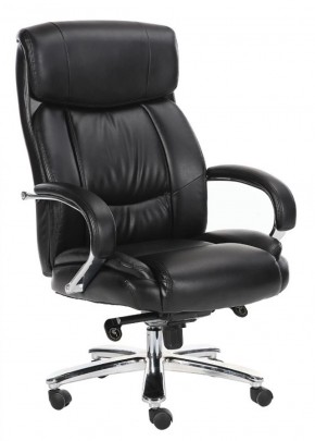 Кресло офисное BRABIX "Direct EX-580" (хром/рециклированная кожа/черное) 531824 в Сысерти - sysert.mebel-74.com | фото