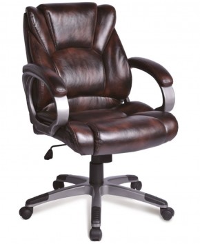 Кресло офисное BRABIX "Eldorado EX-504" (коричневое) 530875 в Сысерти - sysert.mebel-74.com | фото
