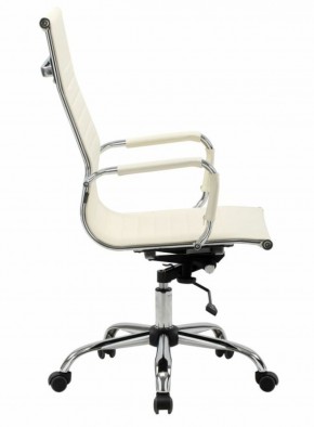 Кресло офисное BRABIX "Energy EX-509" (экокожа, хром, бежевое) 531166 в Сысерти - sysert.mebel-74.com | фото