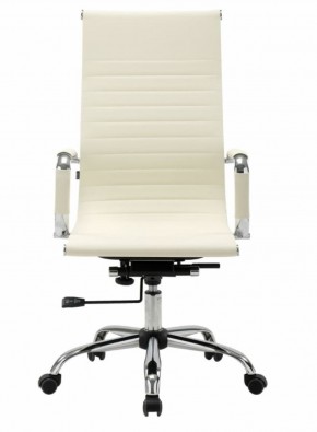 Кресло офисное BRABIX "Energy EX-509" (экокожа, хром, бежевое) 531166 в Сысерти - sysert.mebel-74.com | фото
