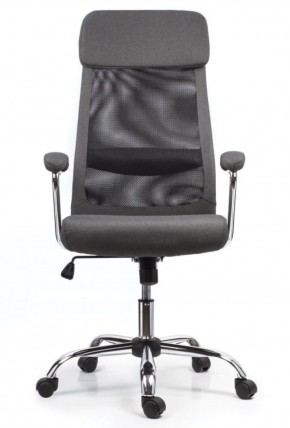 Кресло офисное BRABIX "Flight EX-540" (хром, ткань, сетка, серое) 531848 в Сысерти - sysert.mebel-74.com | фото