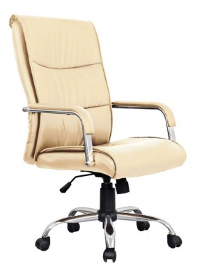 Кресло офисное BRABIX "Space EX-508" (экокожа, хром, бежевое) 531165 в Сысерти - sysert.mebel-74.com | фото