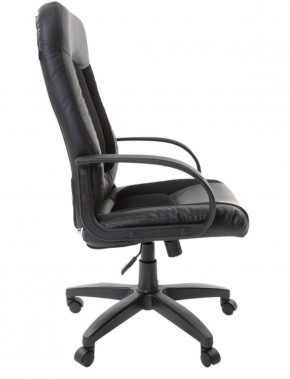 Кресло офисное BRABIX "Strike EX-525" (экокожа черная, ткань черная) 531381 в Сысерти - sysert.mebel-74.com | фото