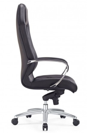 Кресло руководителя Бюрократ _AURA/BLACK черный в Сысерти - sysert.mebel-74.com | фото