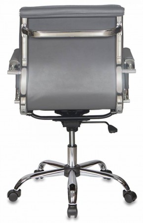 Кресло руководителя Бюрократ CH-993-LOW/GREY серый в Сысерти - sysert.mebel-74.com | фото