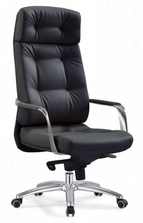 Кресло руководителя Бюрократ _DAO/BLACK черный в Сысерти - sysert.mebel-74.com | фото