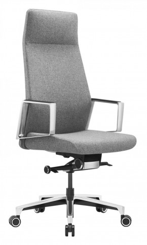 Кресло руководителя Бюрократ _JONS/CASHGREY серый в Сысерти - sysert.mebel-74.com | фото