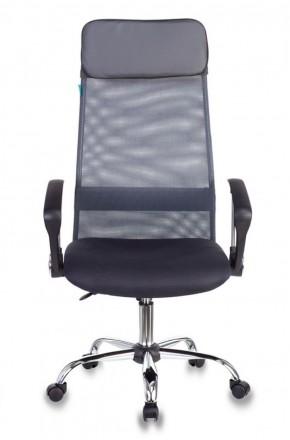 Кресло руководителя Бюрократ KB-6N/SL/DG/TW-12 серый в Сысерти - sysert.mebel-74.com | фото