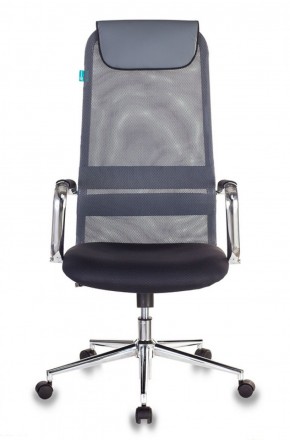 Кресло руководителя Бюрократ KB-9N/DG/TW-12 серый в Сысерти - sysert.mebel-74.com | фото