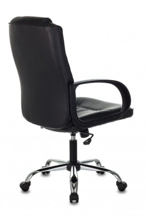 Кресло руководителя Бюрократ T-800N/BLACK черный в Сысерти - sysert.mebel-74.com | фото