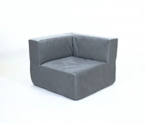 Кресло-угловое-модуль бескаркасное Тетрис 30 (Серый) в Сысерти - sysert.mebel-74.com | фото