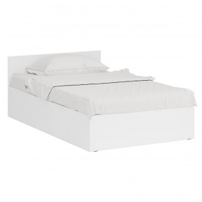 Кровать 1200 + Пенал Стандарт, цвет белый, ШхГхВ 123,5х203,5х70 + 45х52х200 см., сп.м. 1200х2000 мм., без матраса, основание есть в Сысерти - sysert.mebel-74.com | фото