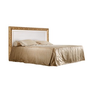 Кровать 2-х спальная (1,4 м)Тиффани штрих-лак/золото с подъемным механизмом (ТФКР140-2[7]) в Сысерти - sysert.mebel-74.com | фото