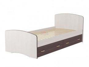 Кровать-6 одинарная с 2-мя ящиками (800*2000) в Сысерти - sysert.mebel-74.com | фото