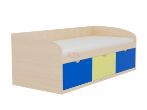 Кровать-8 одинарная с 3-мя ящиками (800*1900) ЛДСП в Сысерти - sysert.mebel-74.com | фото