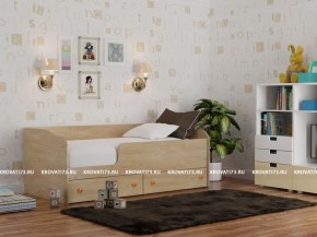 Кровать детская Панда + борт + 2 ящика (сп/м 1000*2000) в Сысерти - sysert.mebel-74.com | фото