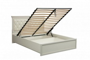 Кровать двойная 40.12-03 (ш.1600) "Эльмира" с подъемным механизмом (белый) в Сысерти - sysert.mebel-74.com | фото