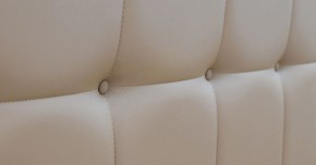Кровать двойная Хлоя 160 + ортопед + ПМ + дно (арт. Пегасо капучино к/з (бежево-коричневый)) в Сысерти - sysert.mebel-74.com | фото