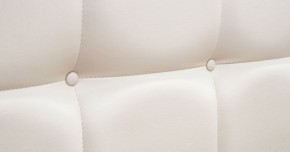 Кровать двойная Хлоя 180 + ортопед + ПМ + дно (арт. Пегасо крем к/з (сливочный)) в Сысерти - sysert.mebel-74.com | фото