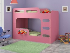 Кровать двухъярусная Дельта-Макс-20.03 Розовый в Сысерти - sysert.mebel-74.com | фото