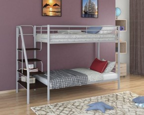 Кровать двухъярусная "Толедо" Серый/Венге в Сысерти - sysert.mebel-74.com | фото