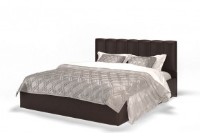 Кровать Элен 1600 + основание с ПМ (Лесмо brown) коричневый в Сысерти - sysert.mebel-74.com | фото