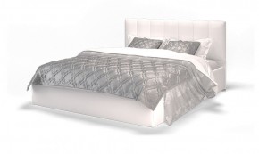 Кровать Элен 1600 + основание с ПМ (Vega white) белый в Сысерти - sysert.mebel-74.com | фото