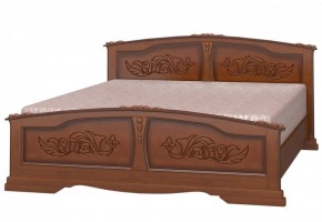 ЕЛЕНА Кровать из массива 1200 (Орех) в Сысерти - sysert.mebel-74.com | фото