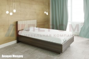 Кровать КР-1011 с мягким изголовьем в Сысерти - sysert.mebel-74.com | фото