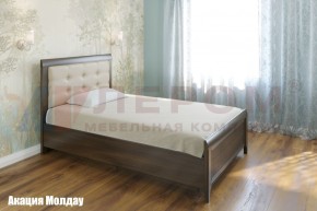 Кровать КР-1031 с мягким изголовьем в Сысерти - sysert.mebel-74.com | фото