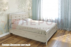 Кровать КР-1033 с мягким изголовьем в Сысерти - sysert.mebel-74.com | фото