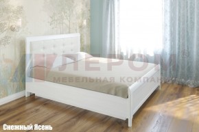 Кровать КР-1034 с мягким изголовьем в Сысерти - sysert.mebel-74.com | фото