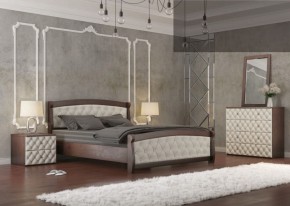 Кровать Магнат с мягкими спинками (1400*1900) в Сысерти - sysert.mebel-74.com | фото