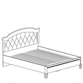 Кровать №489 Марлен (1800) Кремовый белый в Сысерти - sysert.mebel-74.com | фото